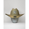 Creme NY Yankees Cowboy Hat